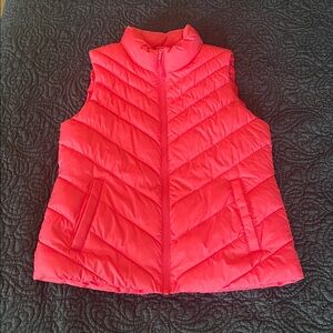 GAP Barbie Pink Quilted Vest